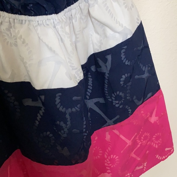 Lilly Pulitzer Nautical Strapless Dress - Picture 3 of 6